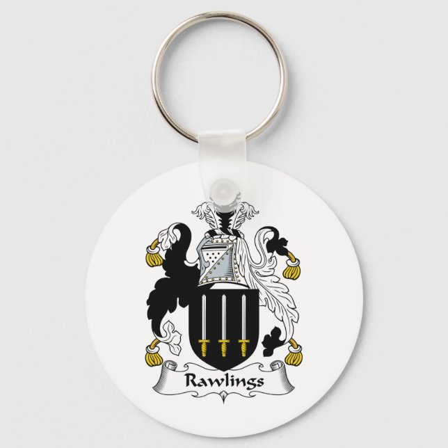 Rawlings Family Crest Nyckelring (Framsida)