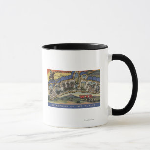 Rawlins Wyoming - stora brevplatser Mugg