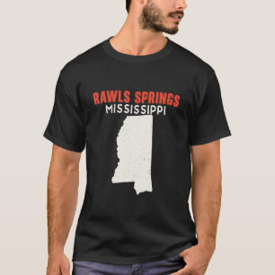 Rawls Vår Mississippi USA:s delstat America Travel T Shirt