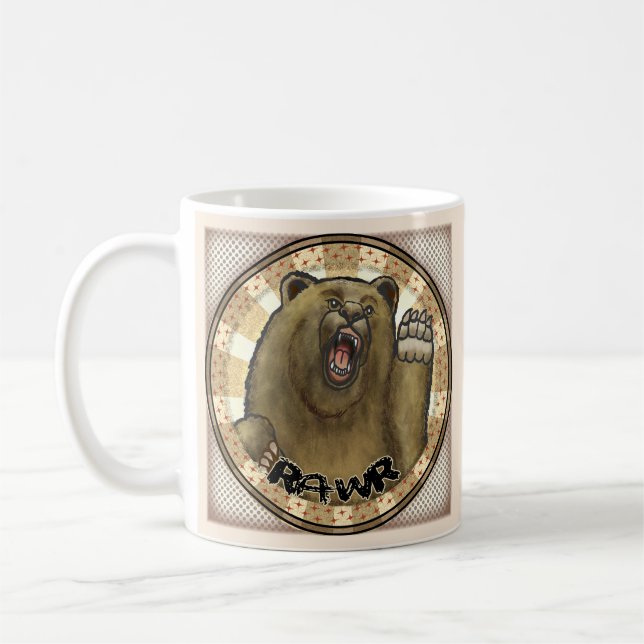 Rawr Bear Kaffemugg (Vänster)