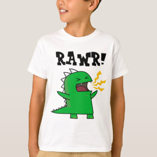 RAWR Dino - anpassade! T Shirt