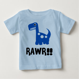 Rawr Dino blått Tröja
