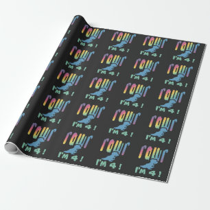 Rawr Dinosaur T Rex Dinosaur Presentpapper
