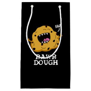 Rawr Dough Funny Food Pun Mörk BG