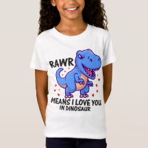 RAWR Elak I Kärlek dig i dinosaur