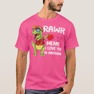 Rawr Elak I Kärlek du i Dinosaur Dab t Rex Valent Shirt