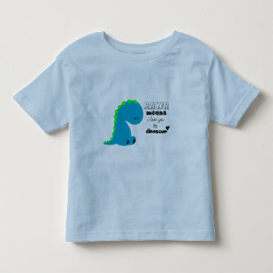 Rawr Elak I kärlek du i DINOSAUR-skjortan Tee Shirt