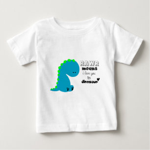Rawr Elak I kärlek du i DINOSAUR-skjortan Tröja