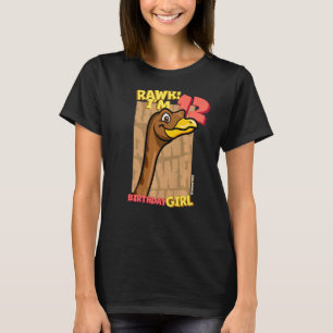 Rawr I är 12 födelsedagsflickor 12:e födelsedag Di T Shirt