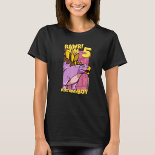 Rawr I är 5 födelsedagspojkar 5:e födelsedagen Din T Shirt