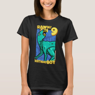 Rawr I är 9 födelsedagspojkar 9:e födelsedagen Din T Shirt