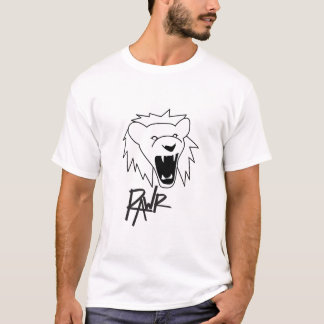Rawr lejon utslagsplats t shirt