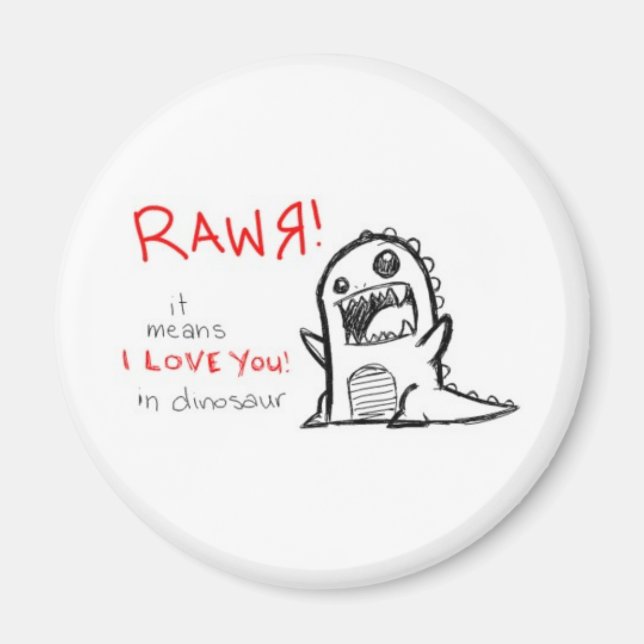 rawr magnet (Framsidan)