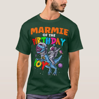 Rawr Marmie of the Birthday Boy Astronaut Riding D T Shirt