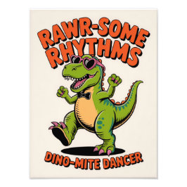 Rawr-some Rhythms Fototryck