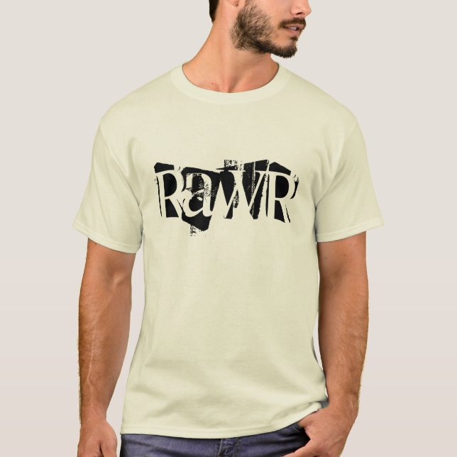 rawr tee shirt (Framsida)