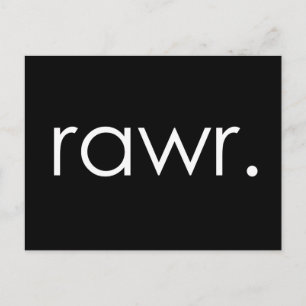 rawr vykort