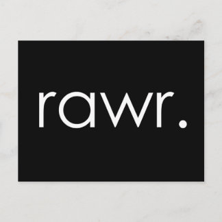 rawr vykort