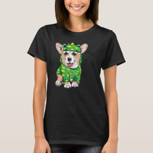 Rawr Welsh Corgi Dinosaur Costume Hund T Shirt