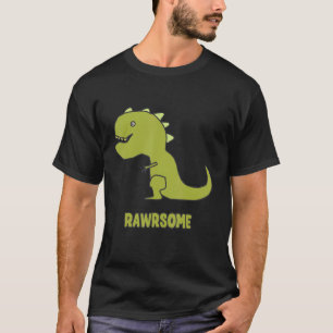 Rawrsome Fantastisk Dinosaur T-Rex 1 T Shirt