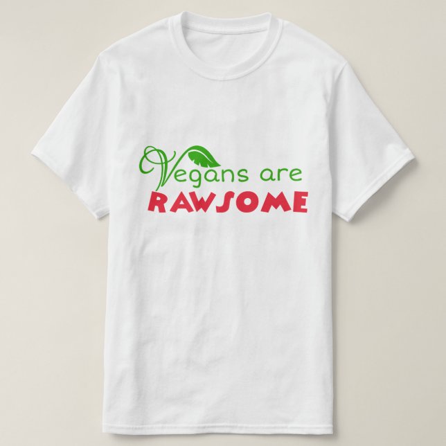 Rawsome T-shirt (Design framsida)