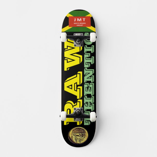 RAWTHENTIC JMT Skateboard (Framsida)