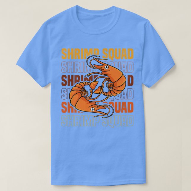 Räxtorget Ironic Seafood Chef Prawns T Shirt (Design framsida)