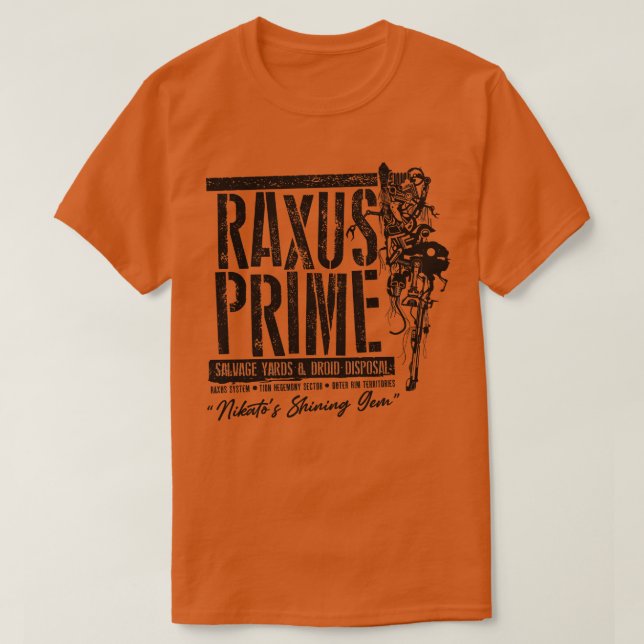 Raxus Prime T Shirt (Design framsida)