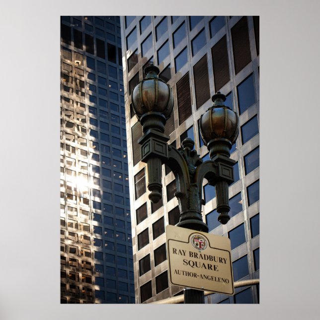 Ray Bradbury Square, Los Angeles Poster (Framsidan)