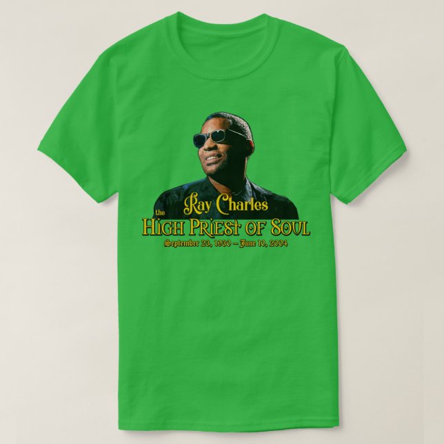 Ray Charles från Souls högpris T Shirt (Design framsida)