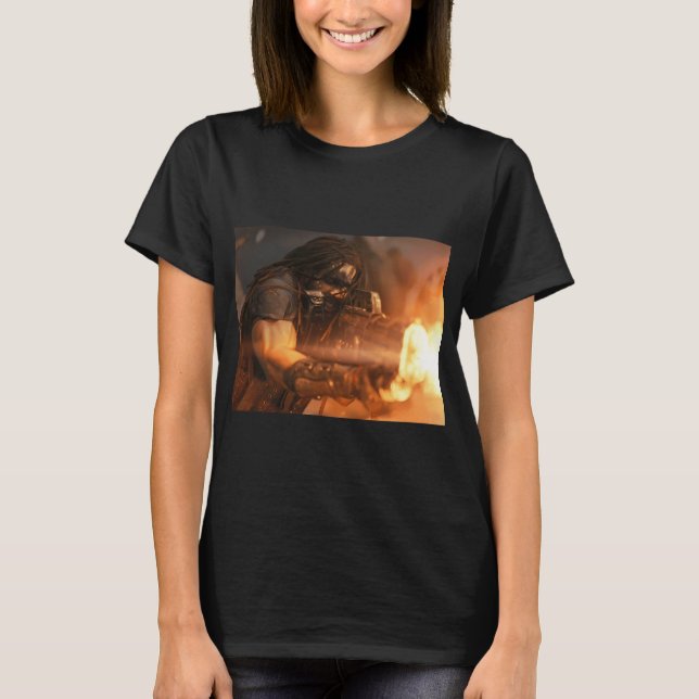 Ray Fisher Rebellmån T Shirt (Framsida)