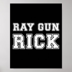 Ray Gun Rick Roligt Meme För Spelare Poster