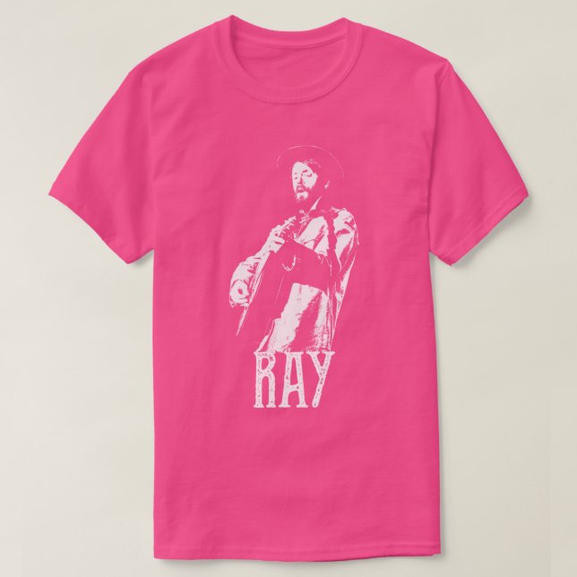 Ray Lamontagne White Stencil2 T Shirt (Design framsida)