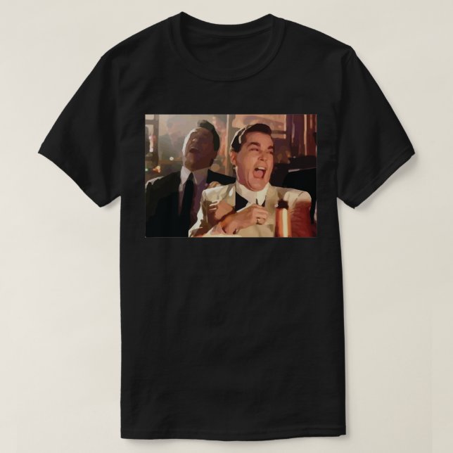 Ray Liotta Laugh illustration Classic T-Shirt (Design framsida)
