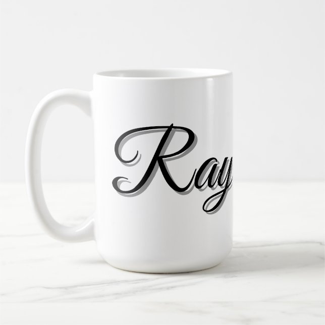 Ray Mans Namn, Kaffemugg (Vänster)