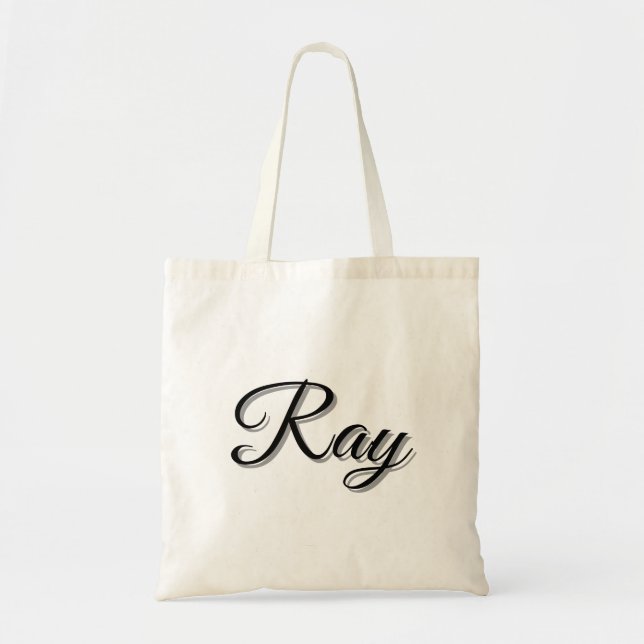 Ray Mans Namn, Tygkasse (Framsidan)