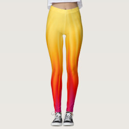 Ray med lätt orange och gult leggings