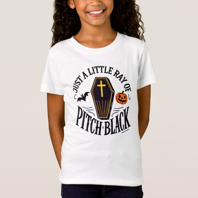 Ray of Pitch Black - Halloween med Bita T Shirt (Framsida)