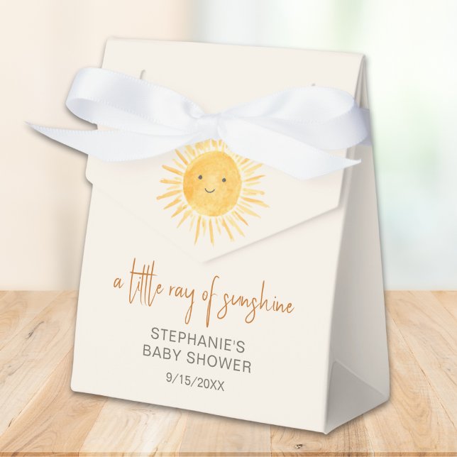 Ray of Sunshine Baby Shower Presentaskar (Skapare uppladdad)