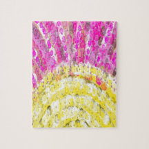 Ray of Sunshine in Gult and Fuchsia