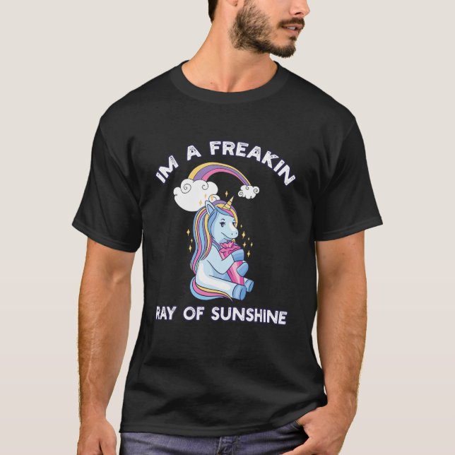 Ray of Sunshine, jag är en solstrålande Ray av sol T Shirt (Framsida)