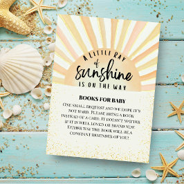 Ray of Sunshine Retro Summer Beach Bokar for Baby Tilläggskort