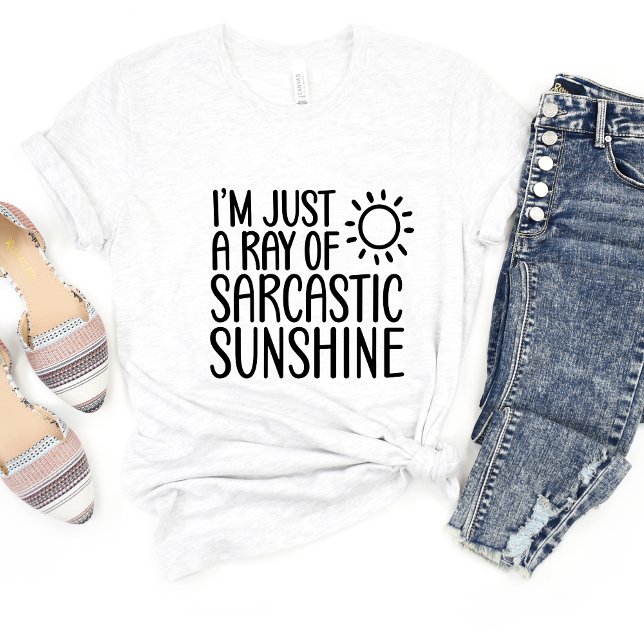 ...Ray of Sunshine Sarcasm Funny Meme T-shirt (Skapare uppladdad)