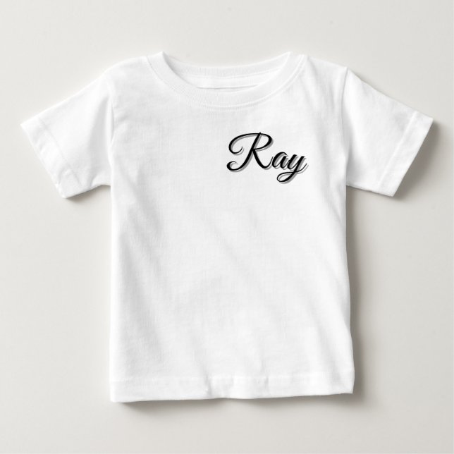 Ray pojkarnas namn, t shirt (Framsida)