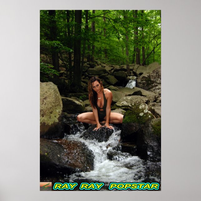 Ray Ray Popstar Waterfall#4 Poster (Framsidan)