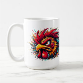 "Ray the Fierce Rooster" Mug Kaffemugg
