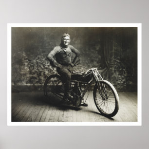 Ray Weishaar Winner 100 mi. Tävling [1914] Poster