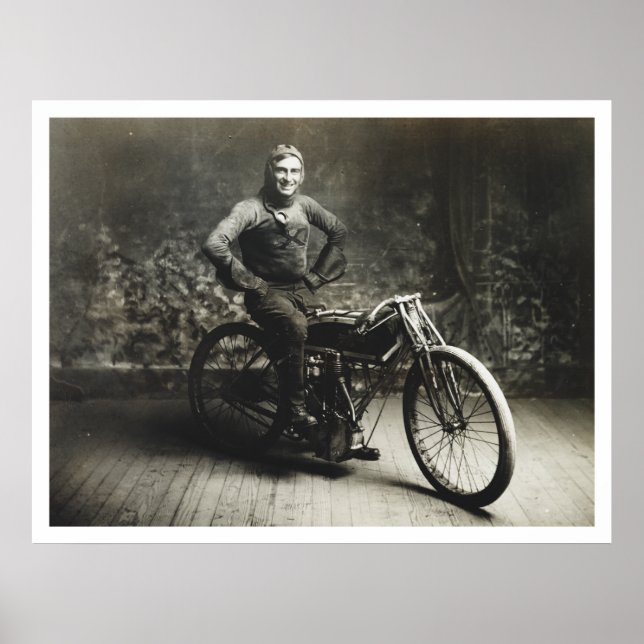 Ray Weishaar Winner 100 mi. Tävling [1914] Poster (Framsidan)