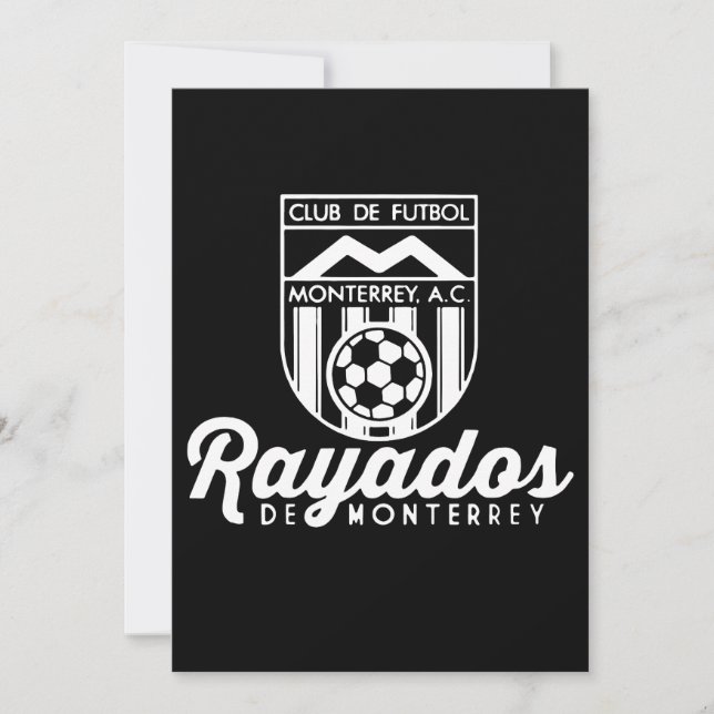 Rayados De Monterrey Mexiko Retro 86 Fotboll (Framsida)