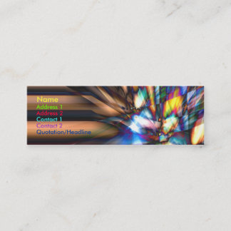 Raybreak Mini Visitkort